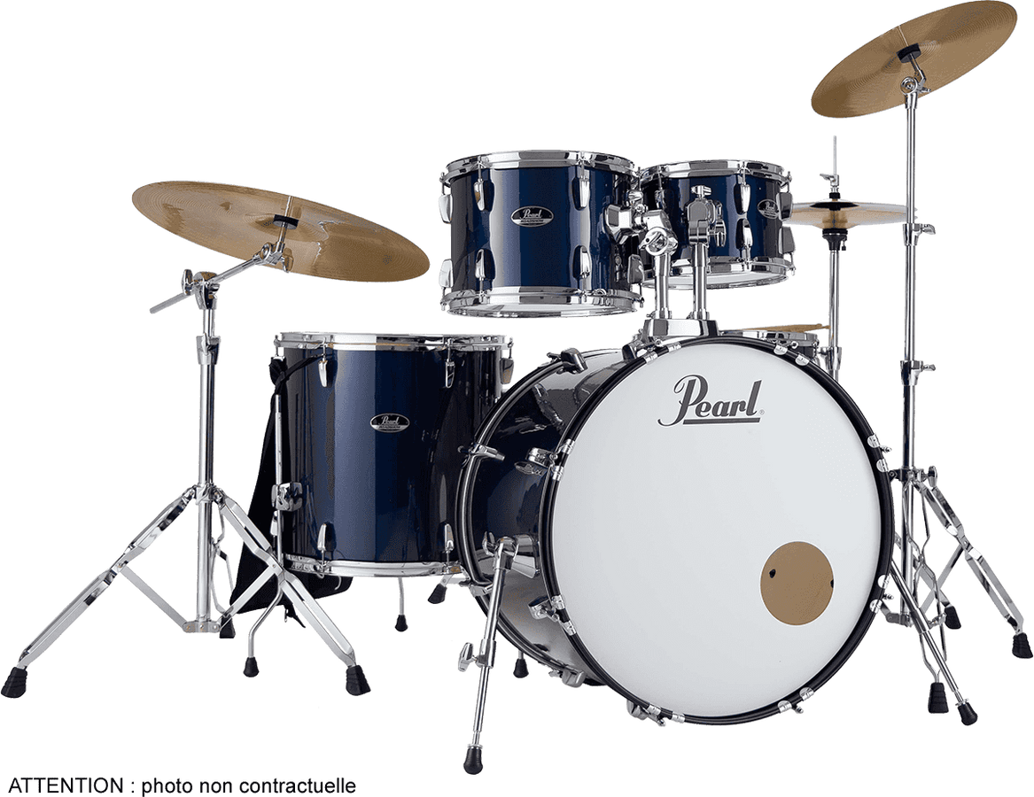 ROADSHOW STAGE 22 + B-50 ROYAL BLUE METALLIC + SOLAR CYMBALS