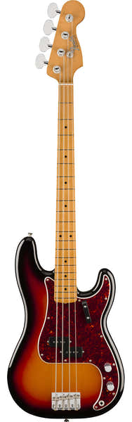 Precision Bass Late '60s Vintera III MN Sunburst de 3 colores