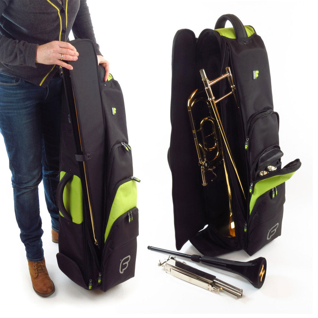 Premium Black Bass Trombone Case