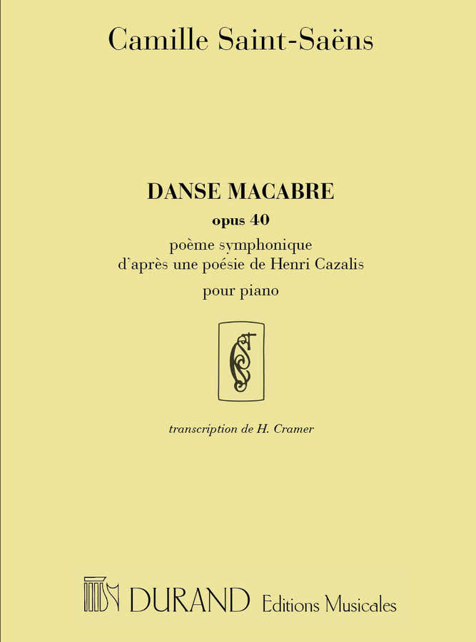SAINT SAENS C. - DANSE MACABRE - PIANO