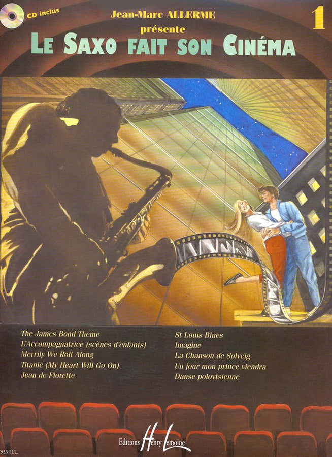 Allerme JEAN-marc - Le Saxophone Fait Son Cinema Vol.1 + CD