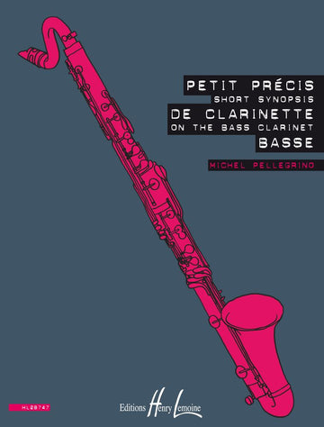 Breve compendio de clarinete bajo - Pellegrino