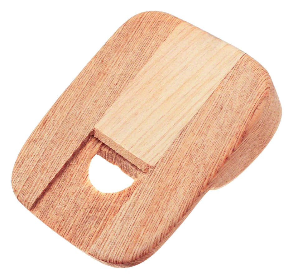 Silbato Nasal - Flauta Nasal - Madera Blanca