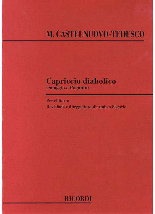 CASTELNUOVO TEDESCO - CAPRICCIO DIABOLICO - GUITARE