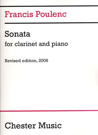 Poulenc Francis - Sonata - Clarinete y Piano