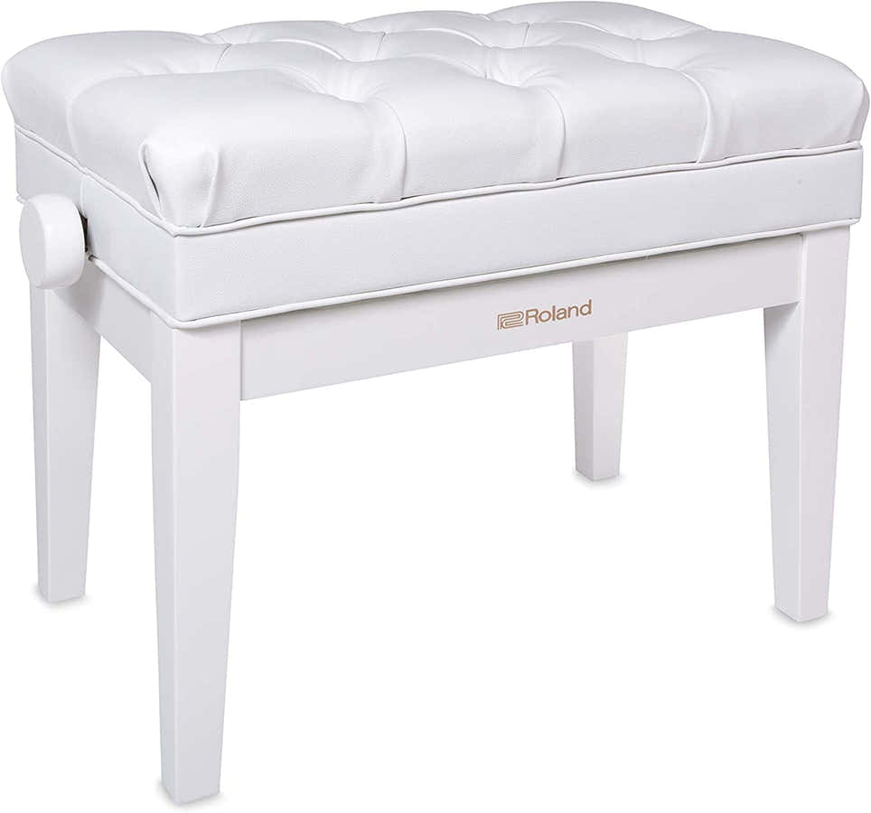 Banco para teclado RPB-500 Blanco brillante