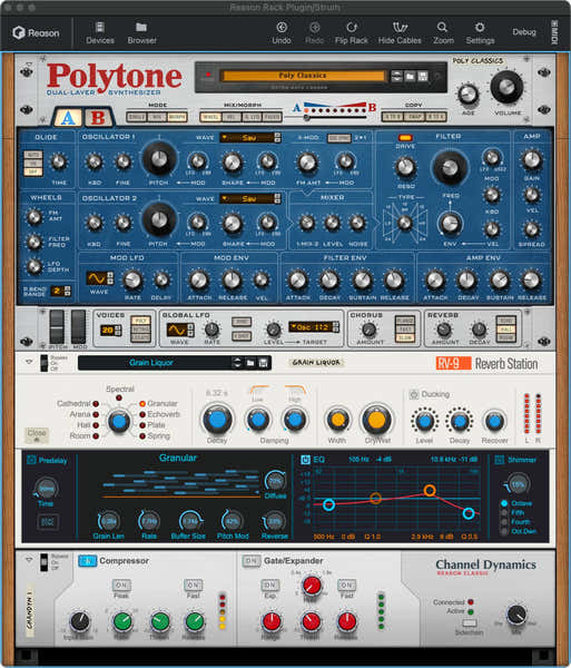 Reason Rack 14 Actualización