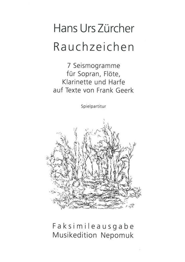 Zurcher Hans Urs - Rauchzeichen - Soprano Flute Clarinet H