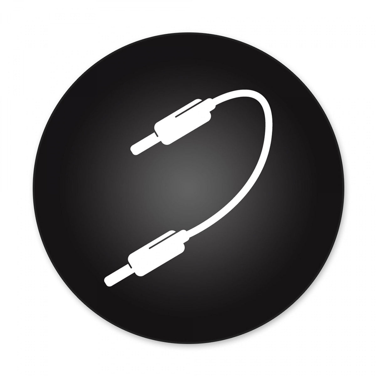 SPC030L DL Cable de patch mono jack/jack (M/M acodado) 30 cm metal