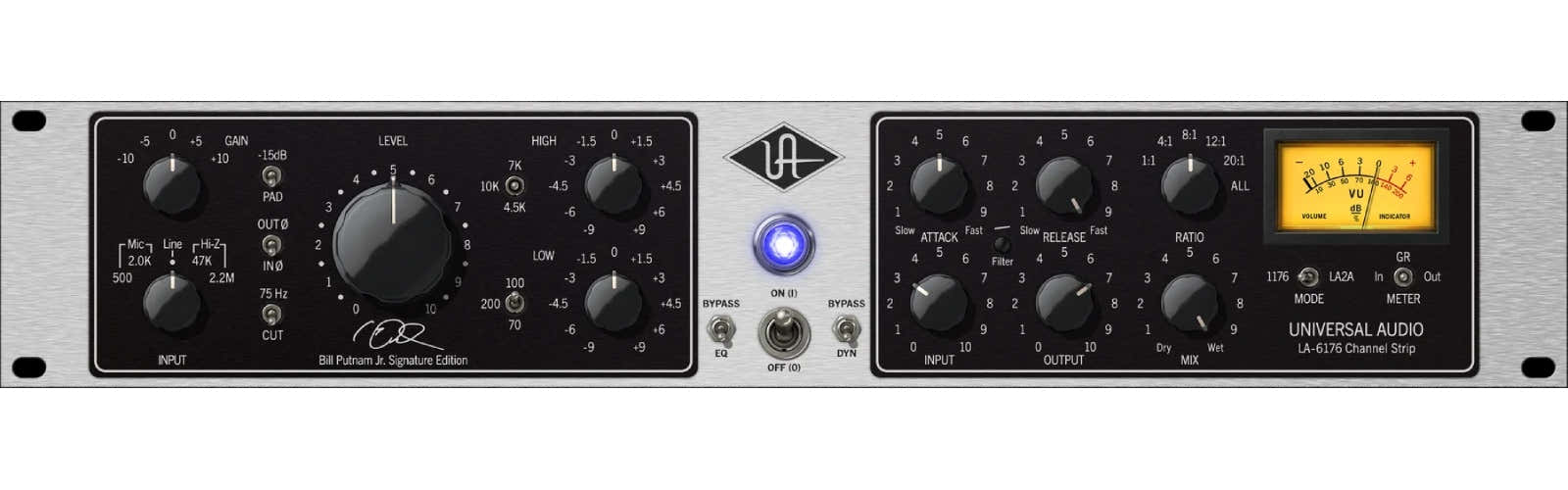 UAD LA-6176 Canal de procesamiento Signature