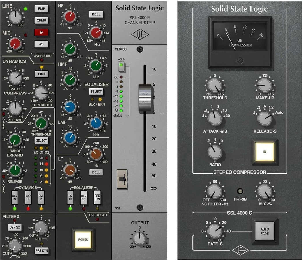 UAD Paquete de consola SSL 4000 Series