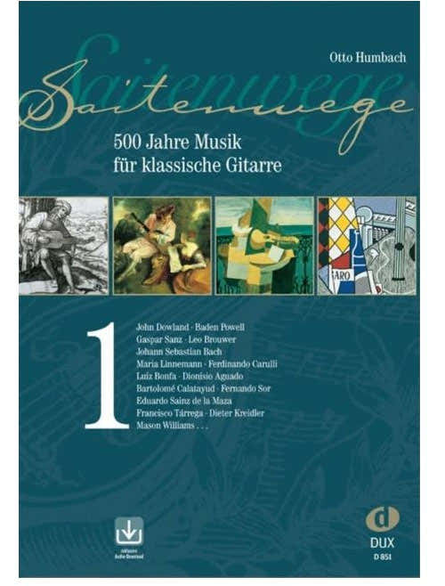 Saitenwege Band 1 500 Jahre Musik Guitare - Humbach
