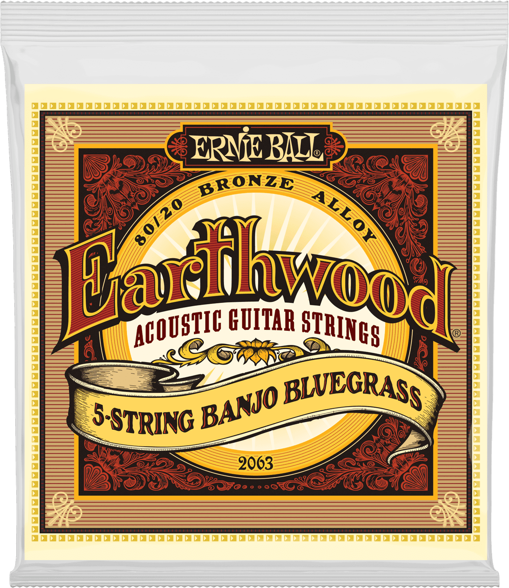 EARTHWOOD BANJO BLUEGRASS DE 5 CUERDAS 9-9 2063
