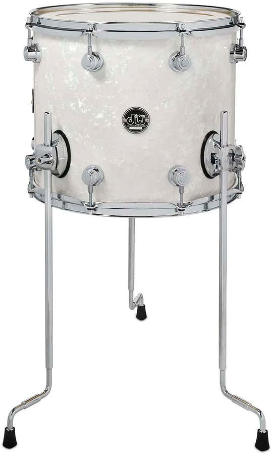 TOM 14x12  PERFORMANCE FINISH PLY / SATIN OIL WHITE MARINE PEARL