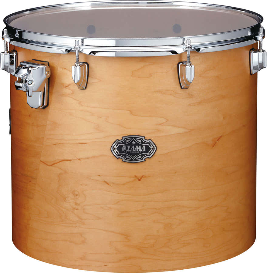 16"X13"SINGLE HEAD CONCERT TOM VINTAGE ANTIQUE MAPLE