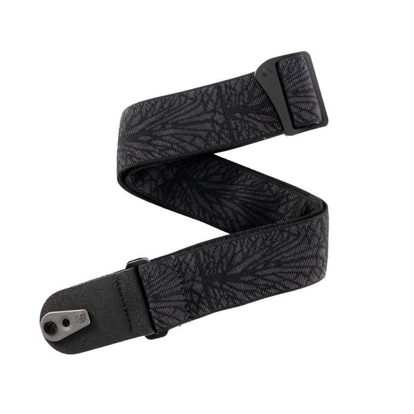 Pad Lock Correa tejida para guitarra Lightning Black Tubular