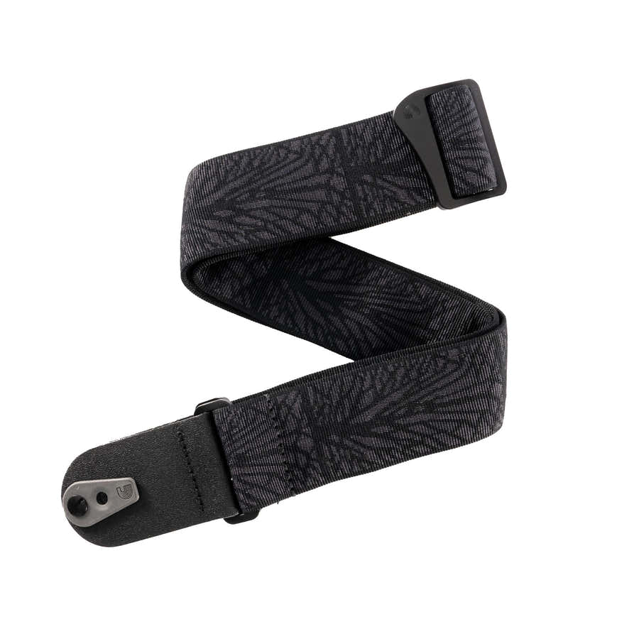 Pad Lock Correa tejida para guitarra Lightning Black Tubular