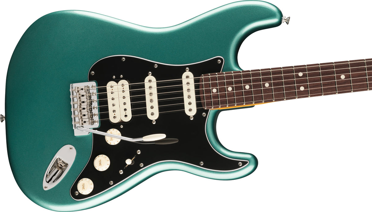 American Professional Classic Stratocaster HSS RW Faded Sherwood Green Metallic