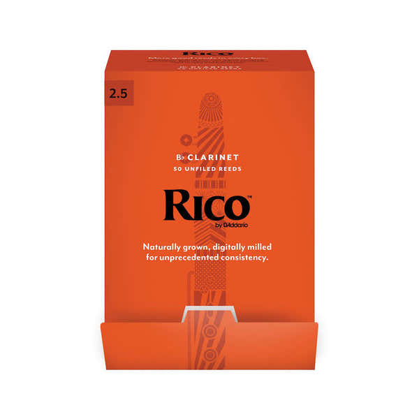 RCA0125-B50 - CANAS CLARINETE SIB RICO PAR FORCE2,5 (BOX OF50)