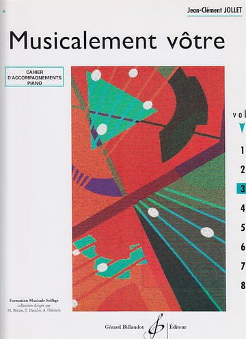 Jollet JEAN-clement - Musicalement Vôtre Vol.3 (Acompañamiento del profesor)