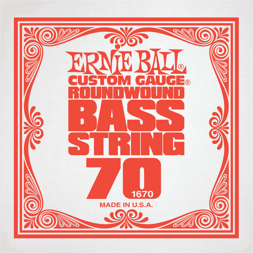 .070 NICKEL WOUND ELECTRIC BASS STRING SINGLE