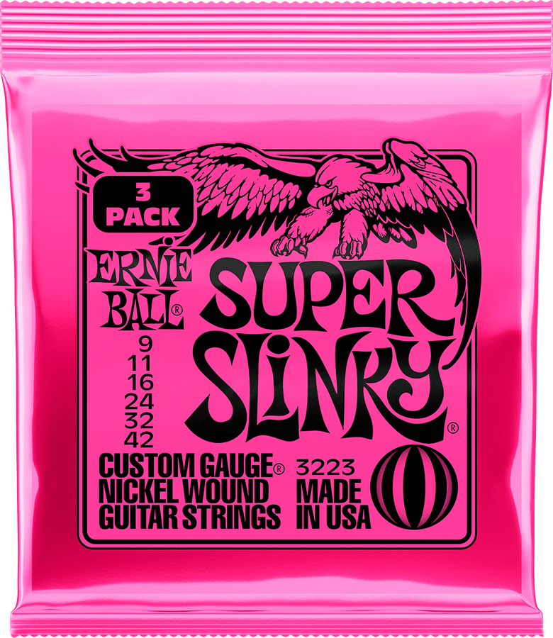 3223 Super Slinky 9-42 Paquete de 3