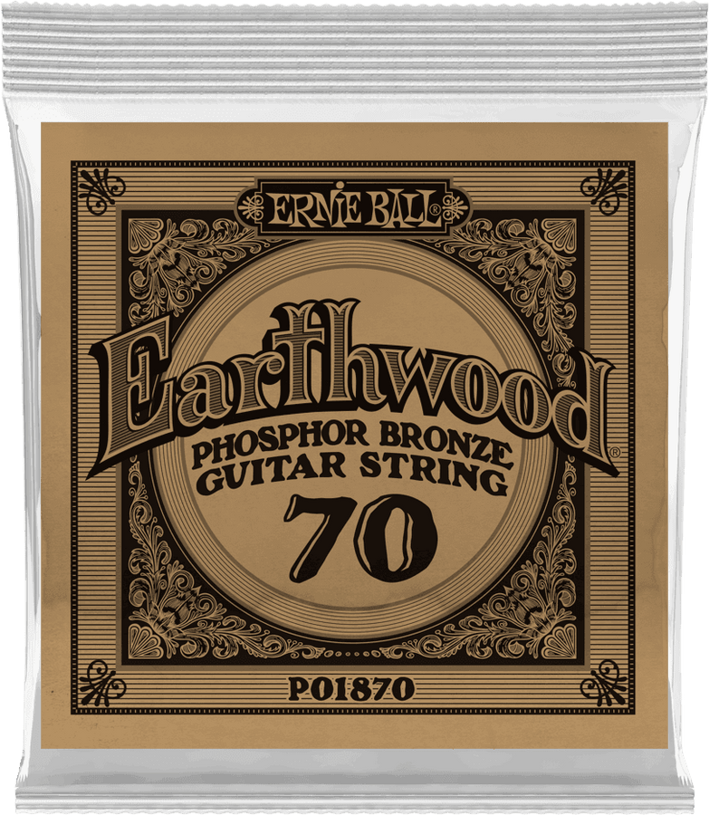 .070 EARTHWOOD PHOSPHOR BRONZE ACOUSTIC GUITAR STRINGS
