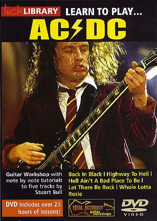 Learn To Play Ac/dc [DVD] - Guitar