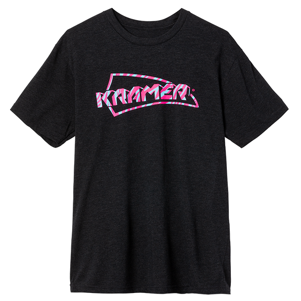 "M" Camiseta Kramer Tiger Stripe Negro jaspeado