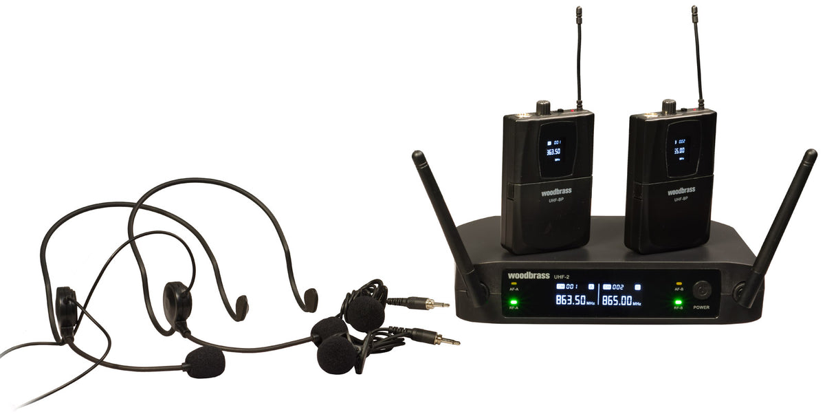 Woodbrass UHF-2HL-F1-3 (863MHZ + 864 MHZ)