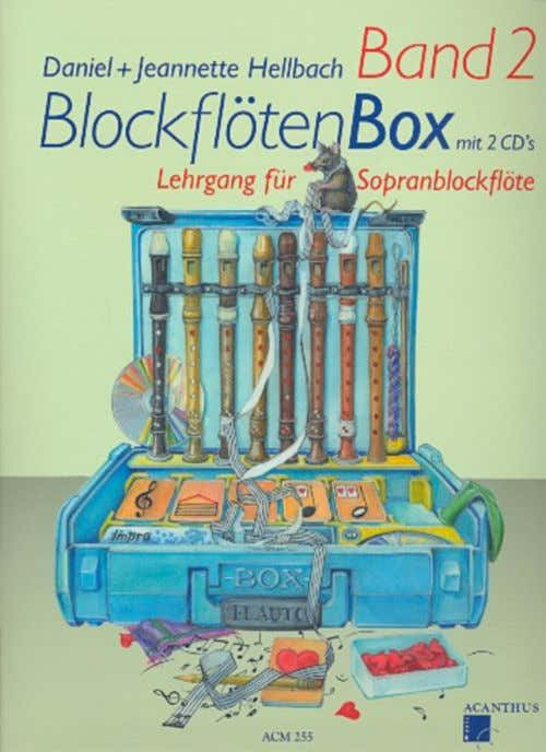 Hellbach D. - Blockflotenbox Band 2 + 2 CD'S