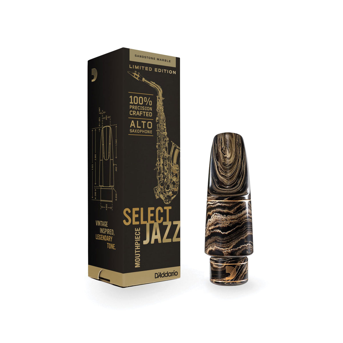 MJS-D6M-MB - BOQUILLA SAXOFON ALTO JAZZ MARBLE D6M