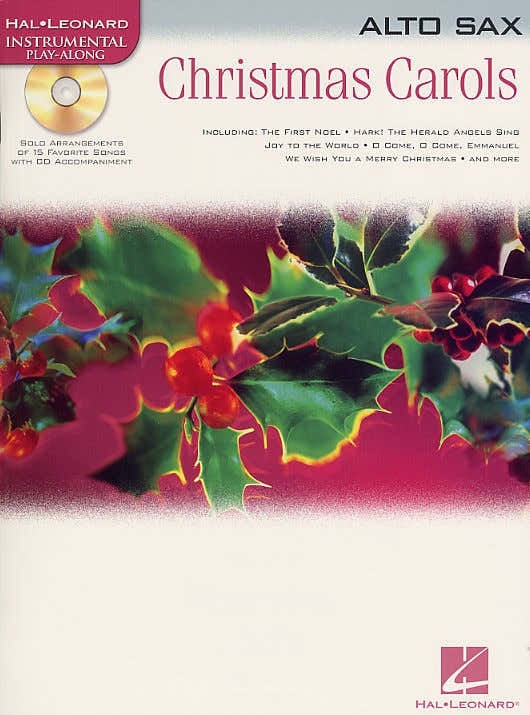 HAL LEONARD INSTRUMENTAL PLAY-ALONG CHRISTMAS CAROLS - ALTO SAXOPHONE