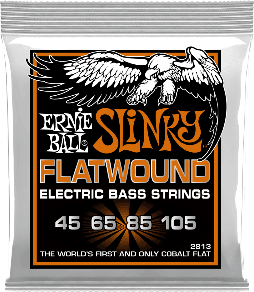 Ernie Ball 2813 Flatwound Hybrid Slinky 45-105