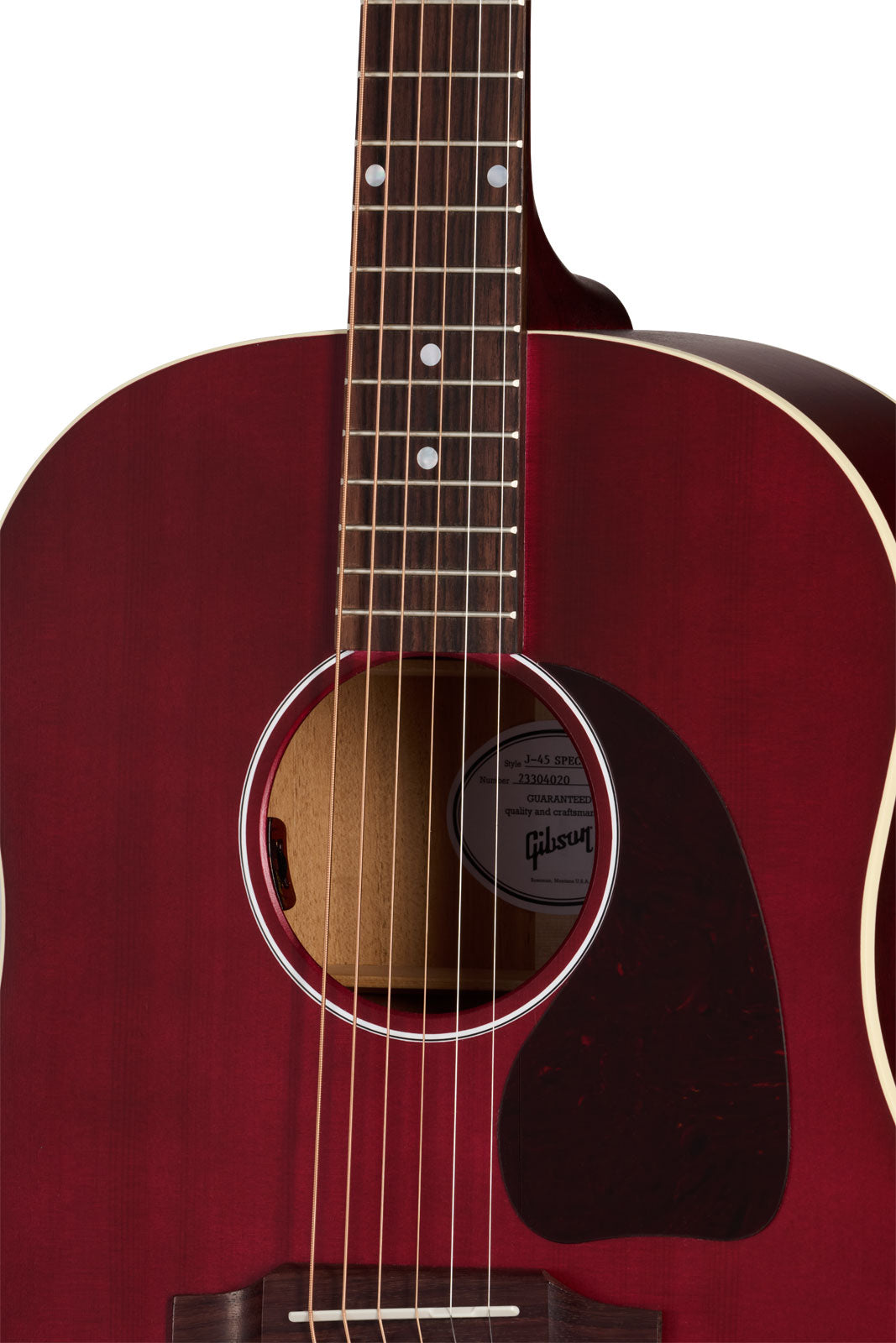 J-45 Special Satin Rojo Vino - Reacondicionado