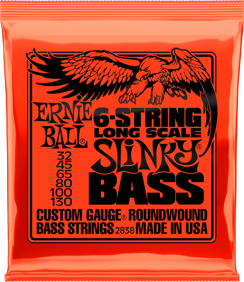 LONG SCALE SLINKY BASS 6 STRINGS 32-130 2838