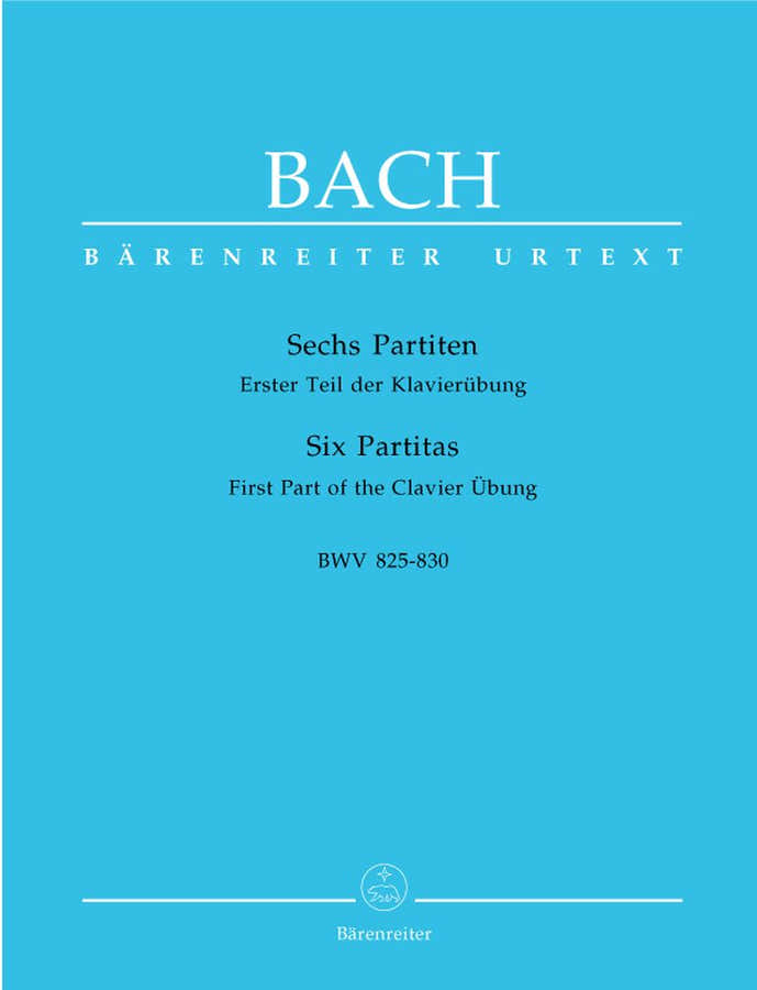 Bach J.S. - Six Partitas BWV 825-830 - Piano