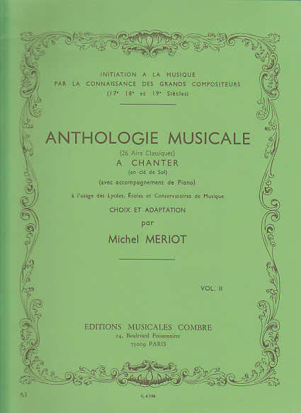 Meriot Michel - Antología musical Vol.2