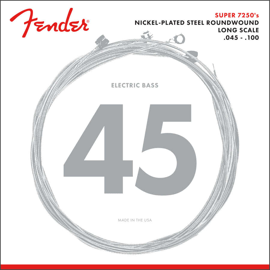 SUPER 7250ML Nickel-PLATED STEEL ROUNDWOUND LONG SCALE 45-100