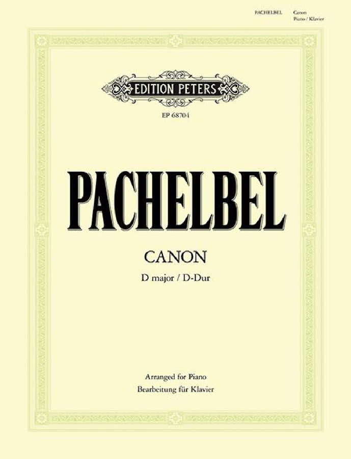 Johann Pachelbel - Canon In D Major - Piano