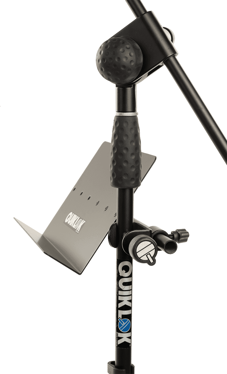 MS303 MUSIC STAND WITH BLACK CLAMP