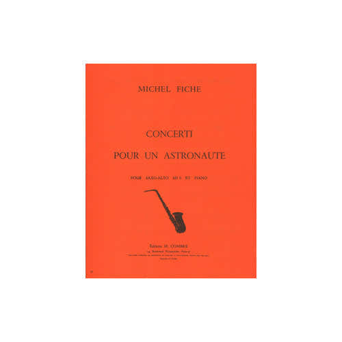 Fiche - Concerti Pour Un Astronaute - Saxophone et Piano