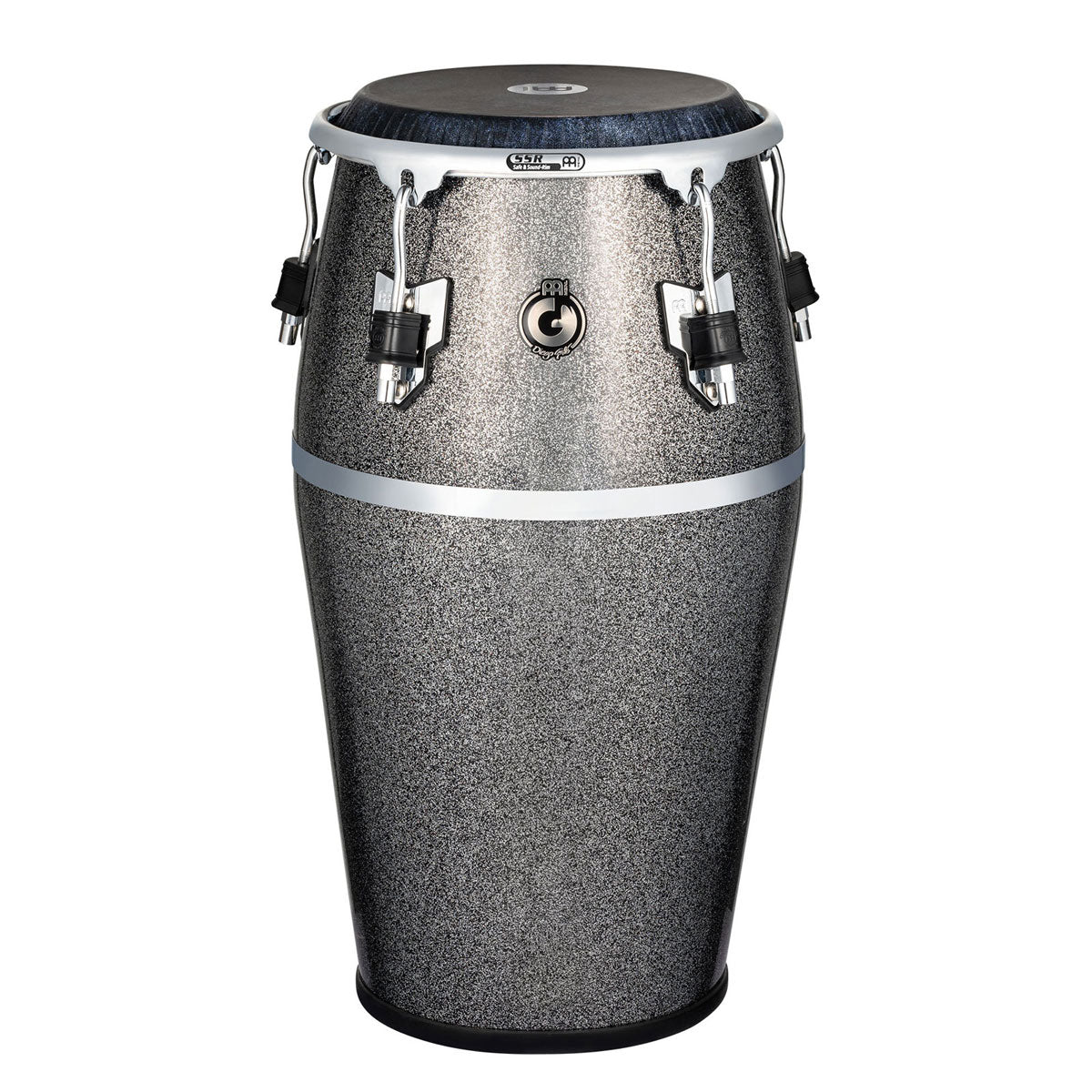 Meinl DG11MS - Serie Artist Diego Galé Quinto 11”- REMO Parches negros de piel de becerro Skyndeep - Midnight Star