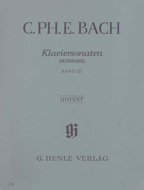 C.P.E. - Selected Piano Sonatas Volume Iii