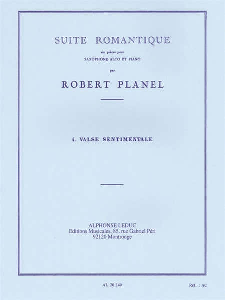 Suite Romantique No.4 Valse Sentimentale