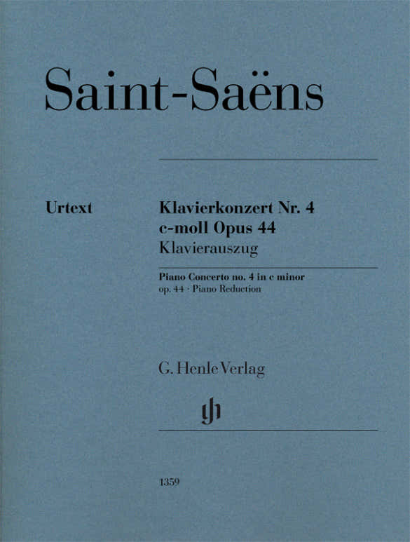 SAINT-saens Camille - Concerto Pour Piano N°4 Op.44 - 2 Pianos