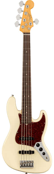 Jazz Bass V American Professional II Rw Blanco Olímpico