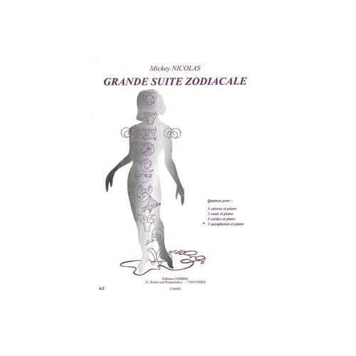 Nicolas - Grande Suite Zodiacale - 3 Saxophones et Piano
