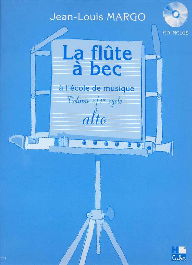 La flauta dulce alto en la escuela de música Vol.2 - Margo
