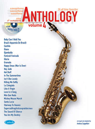 Cappellari Andrea - Anthology Vol.4 + CD - Saxophone Alto